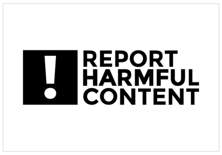 Report Harmful Content logo