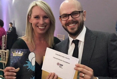 Internet charity work recognised as ‘exceptional’ with prestigious award