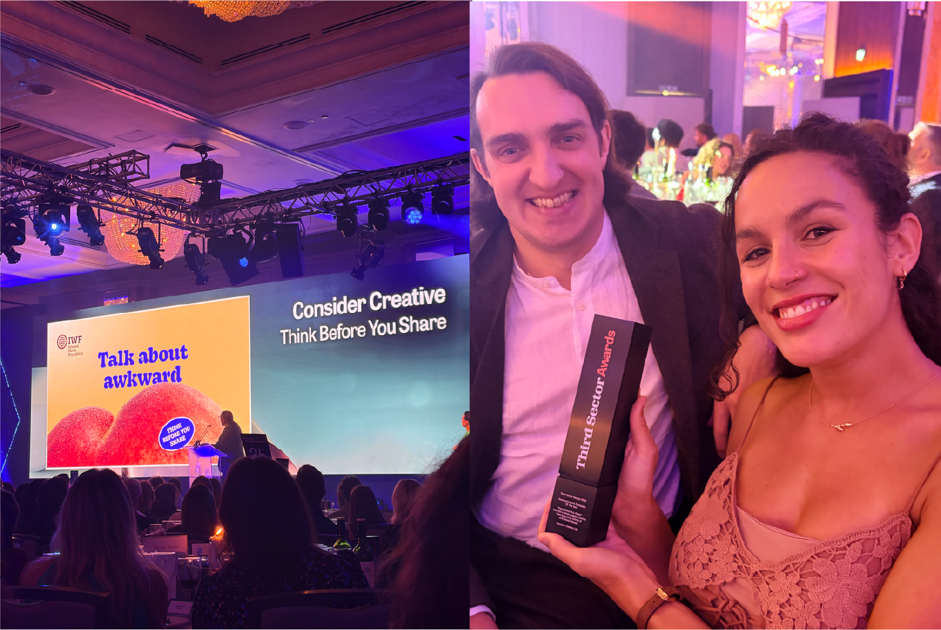 IWF’s behaviour change campaign recognised with two major sector awards 