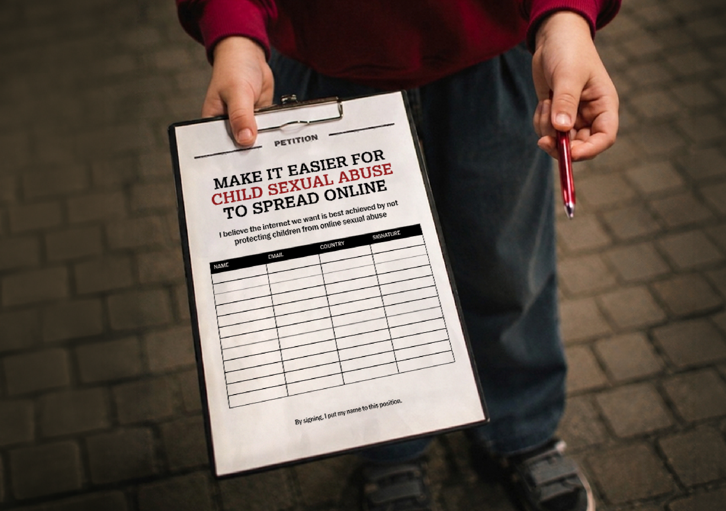 IWF launches campaign with a ‘provocative’ call to EU citizens and MEPs ahead of critical negotiations on child sexual abuse law