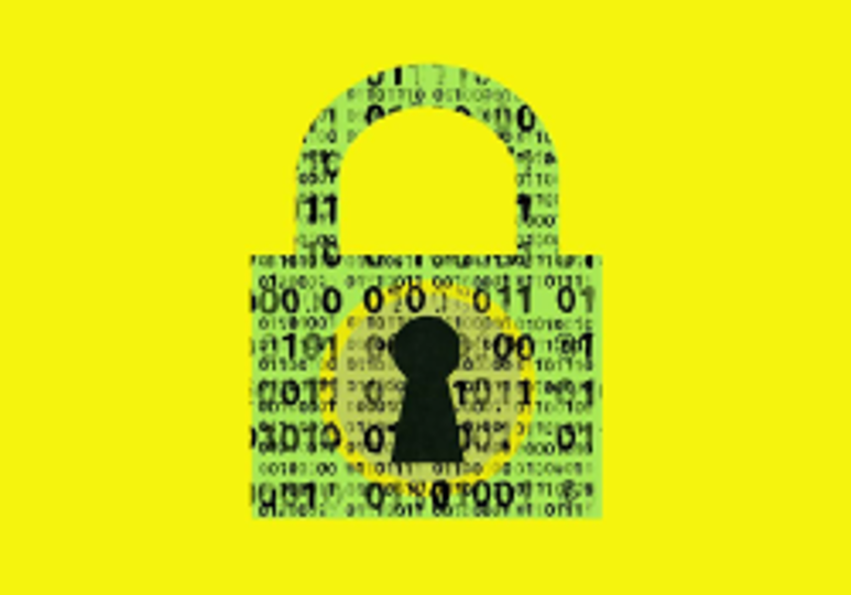 Icon of a padlock