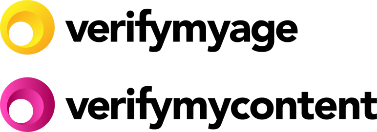VerifyMyAge and VerifyMyContent logos