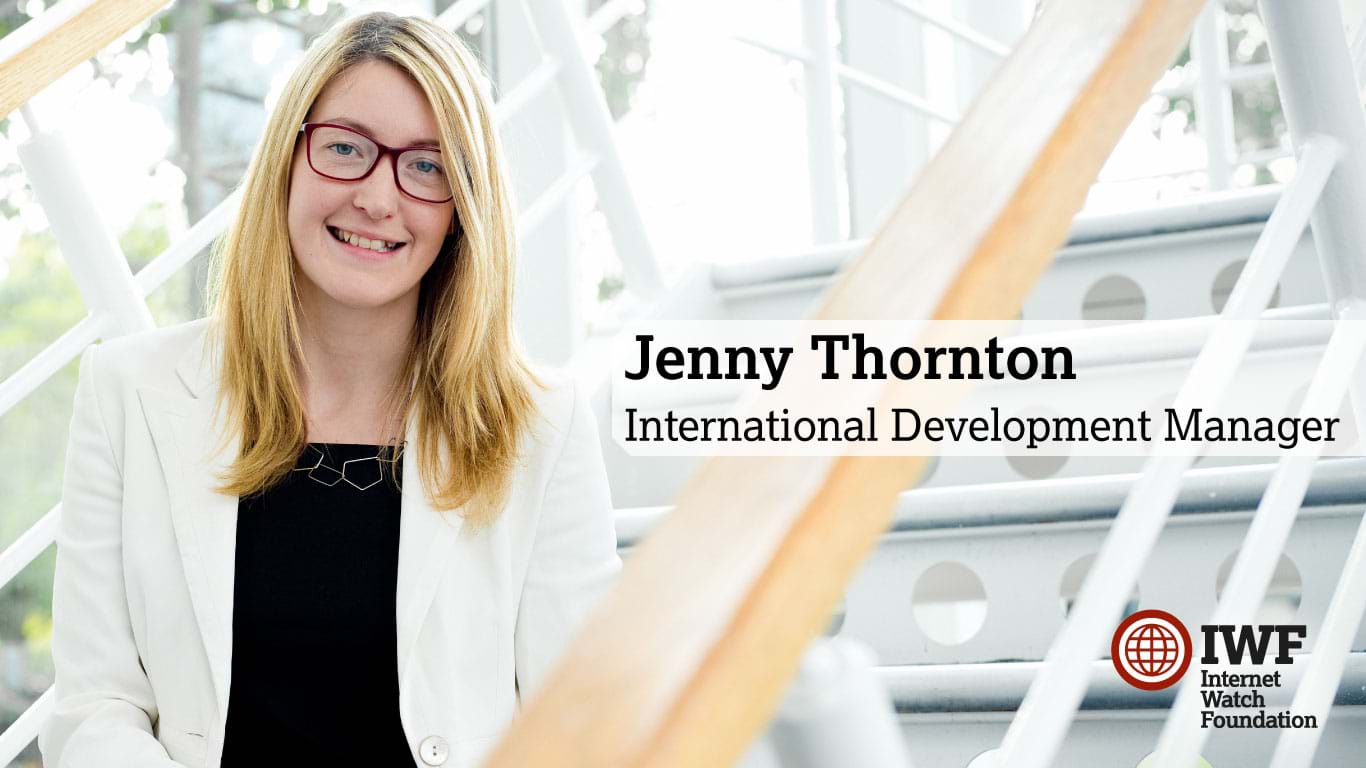 Jenny Thornton, IWF International Development Manager
