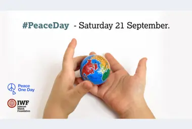 This Peace Day help us stop sexual images and videos of children online