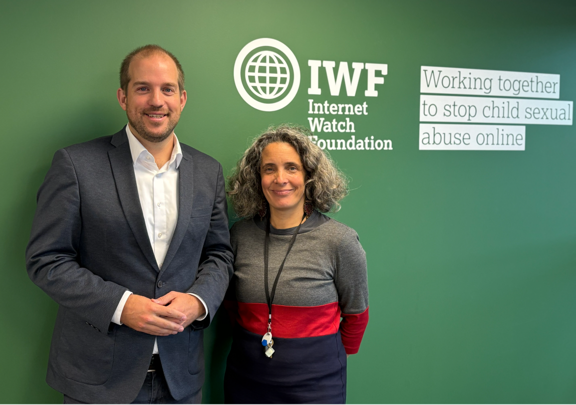 MEP visits IWF ahead of vital negotiations in EU Parliament on AI child sexual abuse content